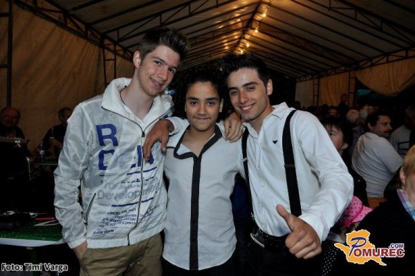 FOTO: Rado Mulej in Langa na prazniku mosta v Črncih